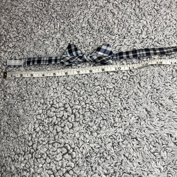 NWT (2) IZOD Green/ Blue Striped & Blue/ White Bow tie prom formal - Picture 8 of 9